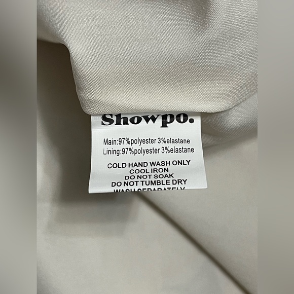 NWT Showpo Aeolus Elegant Rose Floral Halter Flare Multi Color Mini Dress Size 8 - Picture 7 of 7